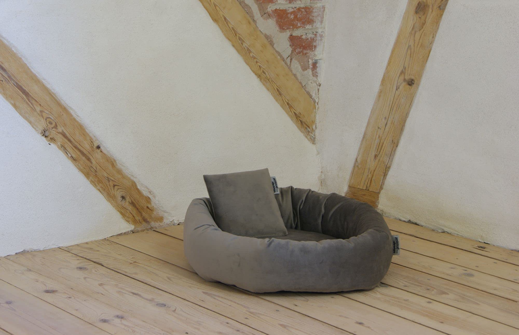 lycce-tierbett-kuschelinsel-samtweich-senf-gr-e-1-50-cm image 4