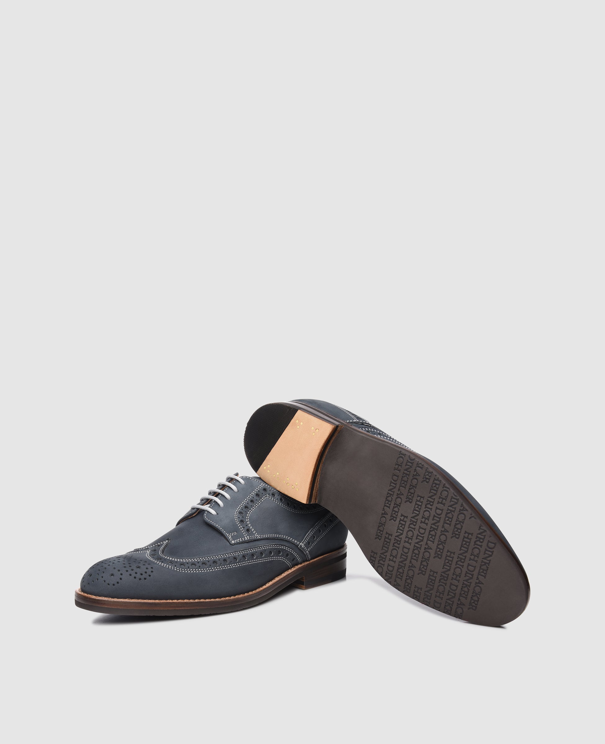dinkelacker-luzern-full-brogue-j-derby-jeans-blau image 6