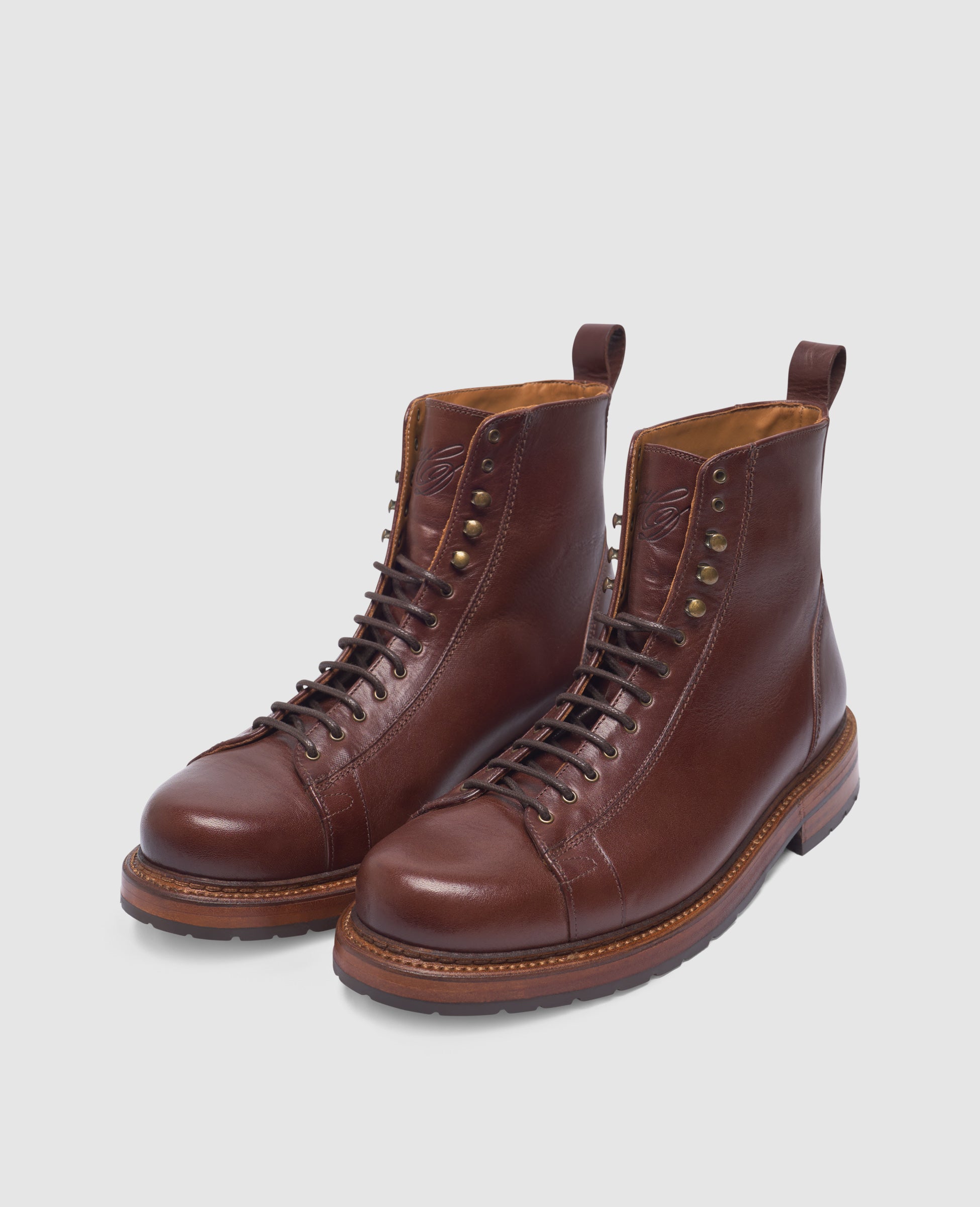 dinkelacker-rio-plain-bc-derby-boot-dunkelbraun-aus-boxcalf image 2