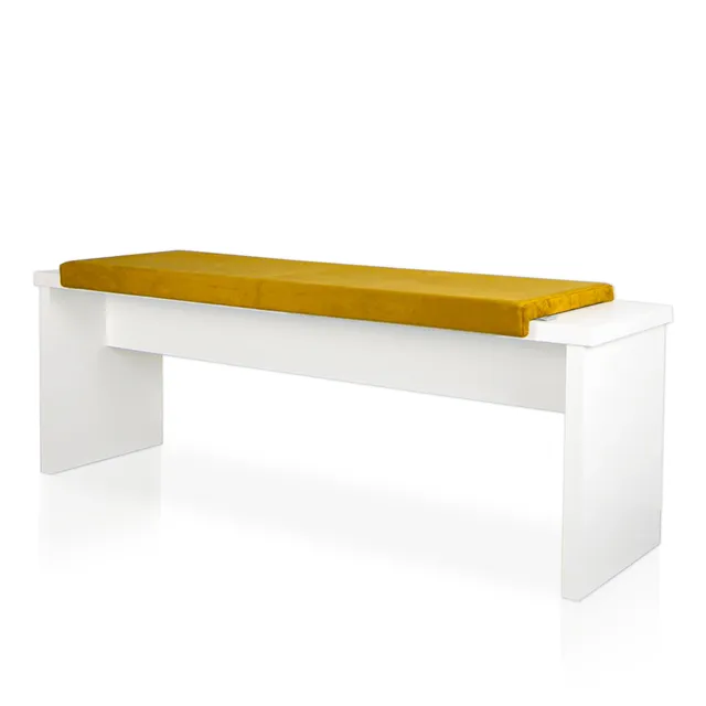 lycce-klemmkissen-1-leiste-2-sitzer-samt-senf-115x38x6-cm image 1