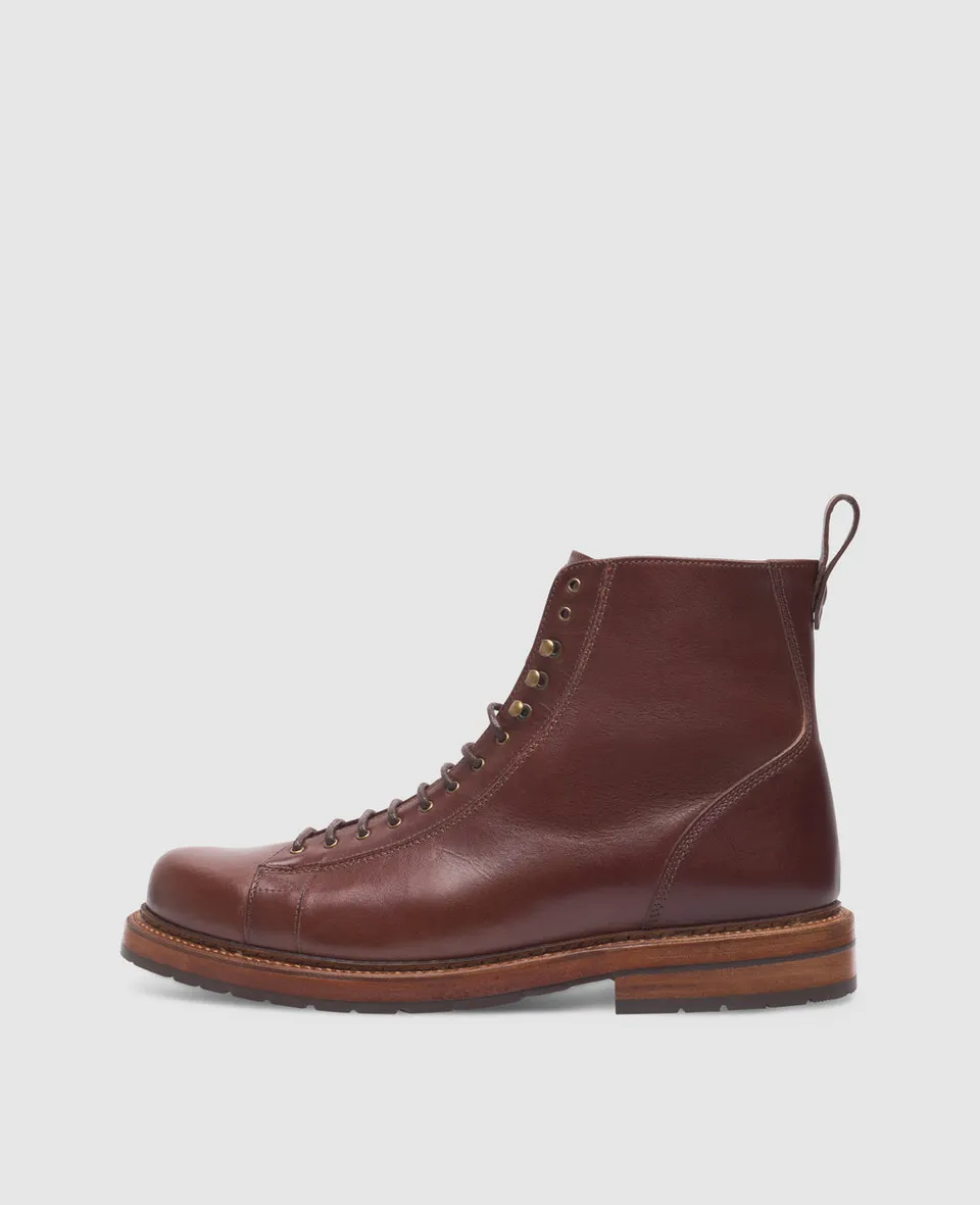 dinkelacker-rio-plain-derby-boot-dunkelbraun-boxcalf image 1