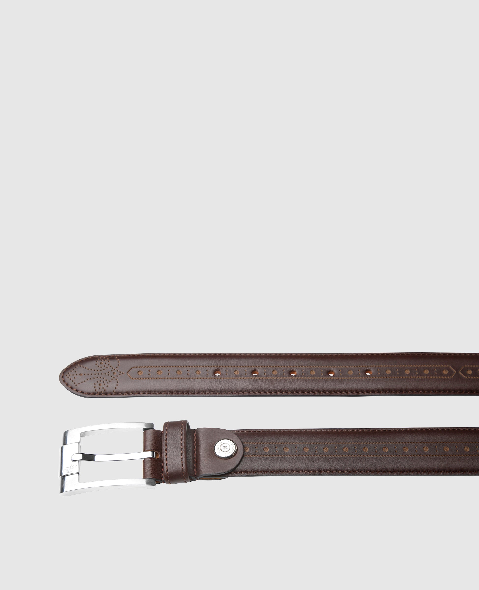 dinkelacker-nandor-brogue-sc-lederg-rtel-marrone-dunkelbraun image 2