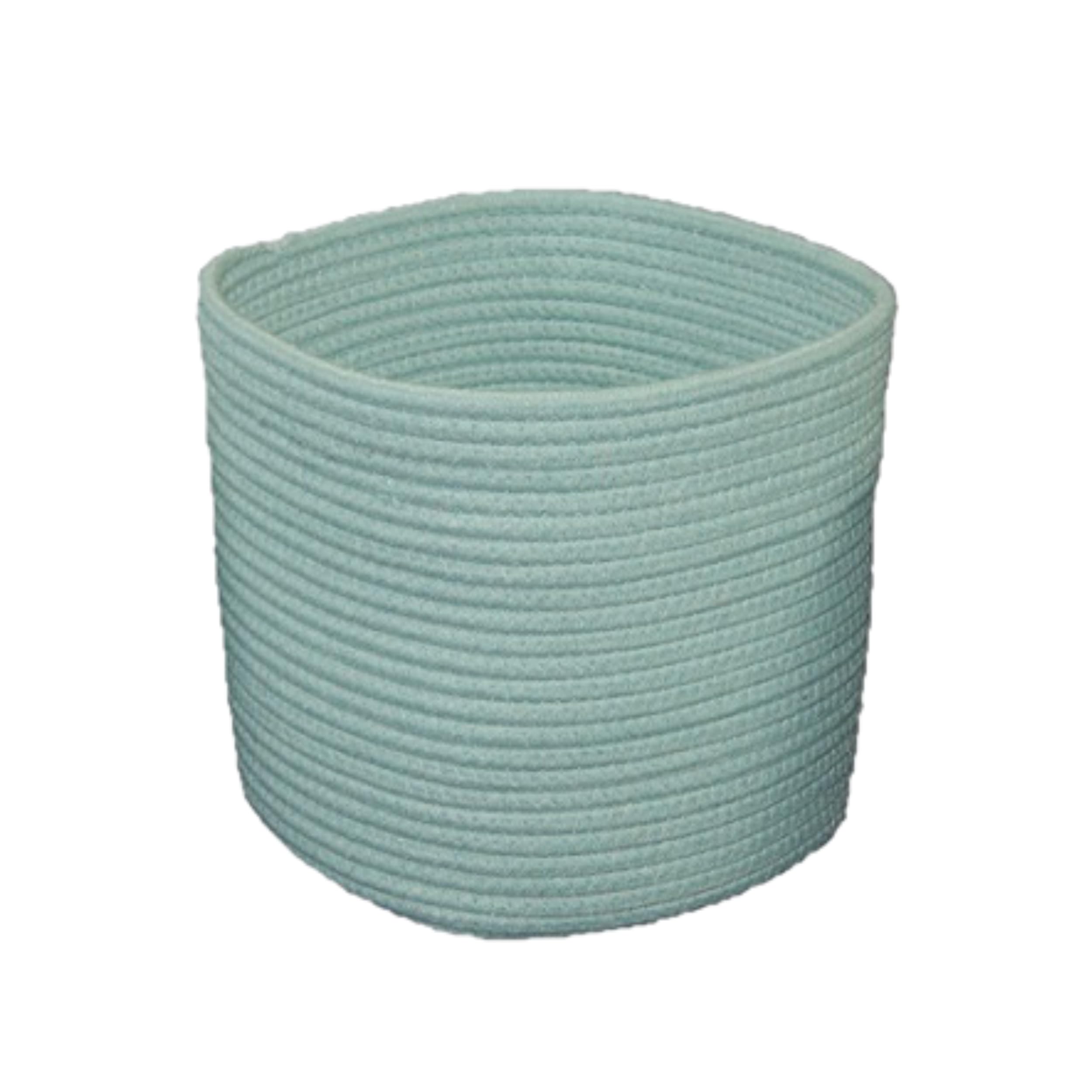 lycce-aufbewahrungskorb-sky-baumwolle-blau-gr-e-2-b27xt27xh26cm image 1