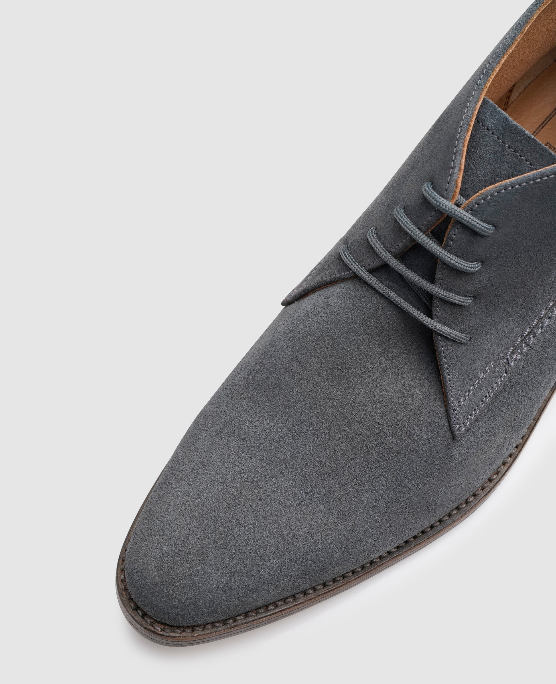 dinkelacker-milano-plain-v-boot-grau-velours-herrenstiefelette image 7