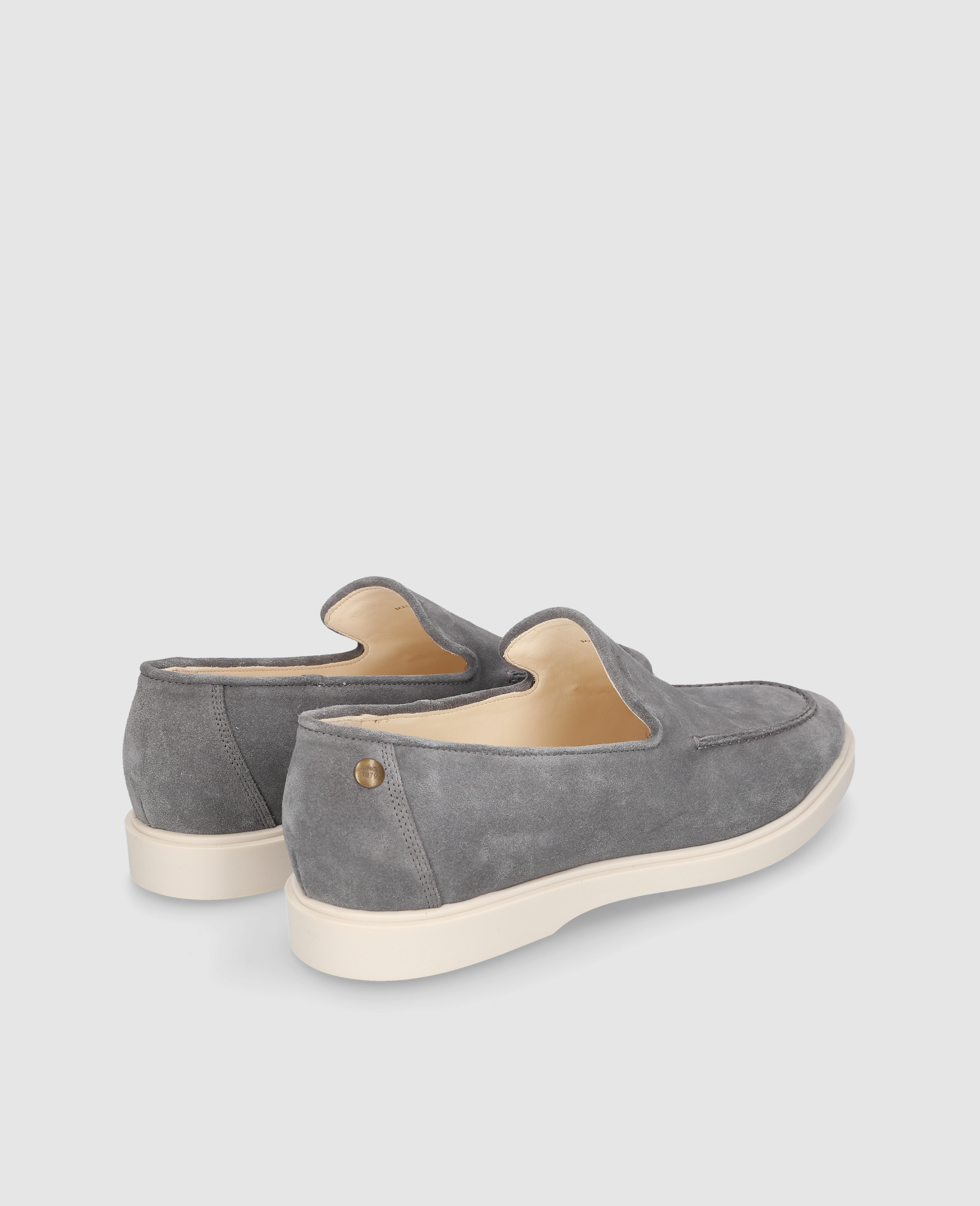 dinkelacker-genua-plain-v-loafer-grau-velours image 4