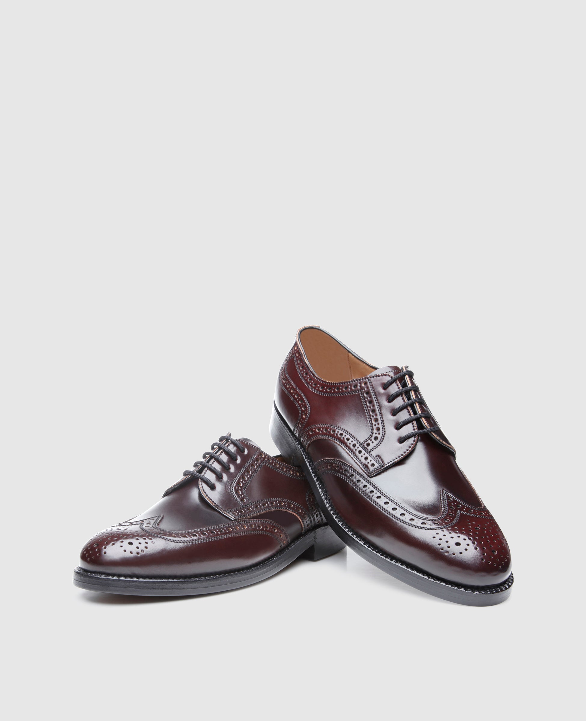 dinkelacker-london-full-brogue-c-derby-herrenschuh-oxblood image 5