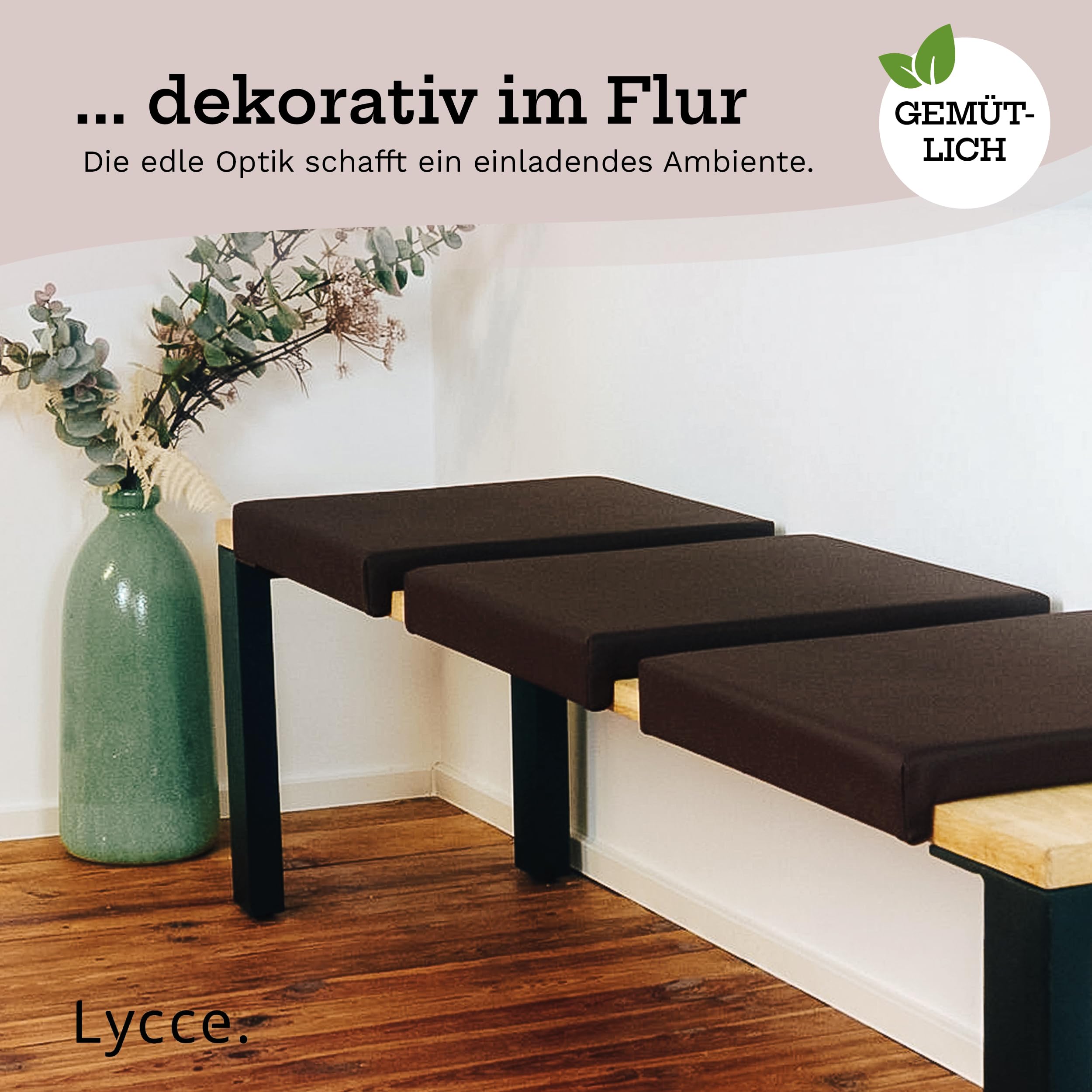 lycce-bankauflage-klemmkissen-2-leisten-kunstleder-braun-37-cm image 6