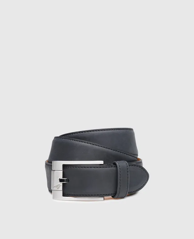 dinkelacker-janno-plain-j-herren-lederg-rtel-schwarz-35mm image 1