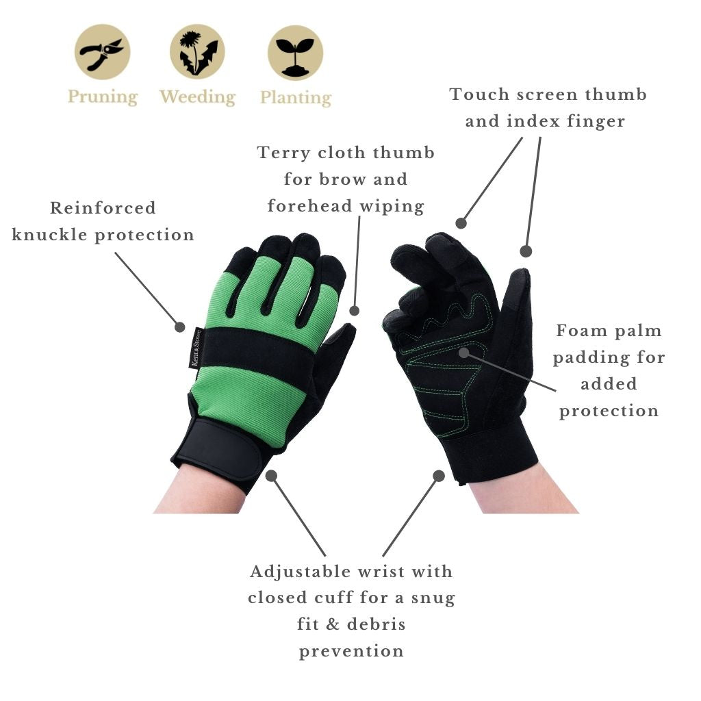 kent-stowe-gartenhandschuhe-green-flex-protect-herren-m image 4
