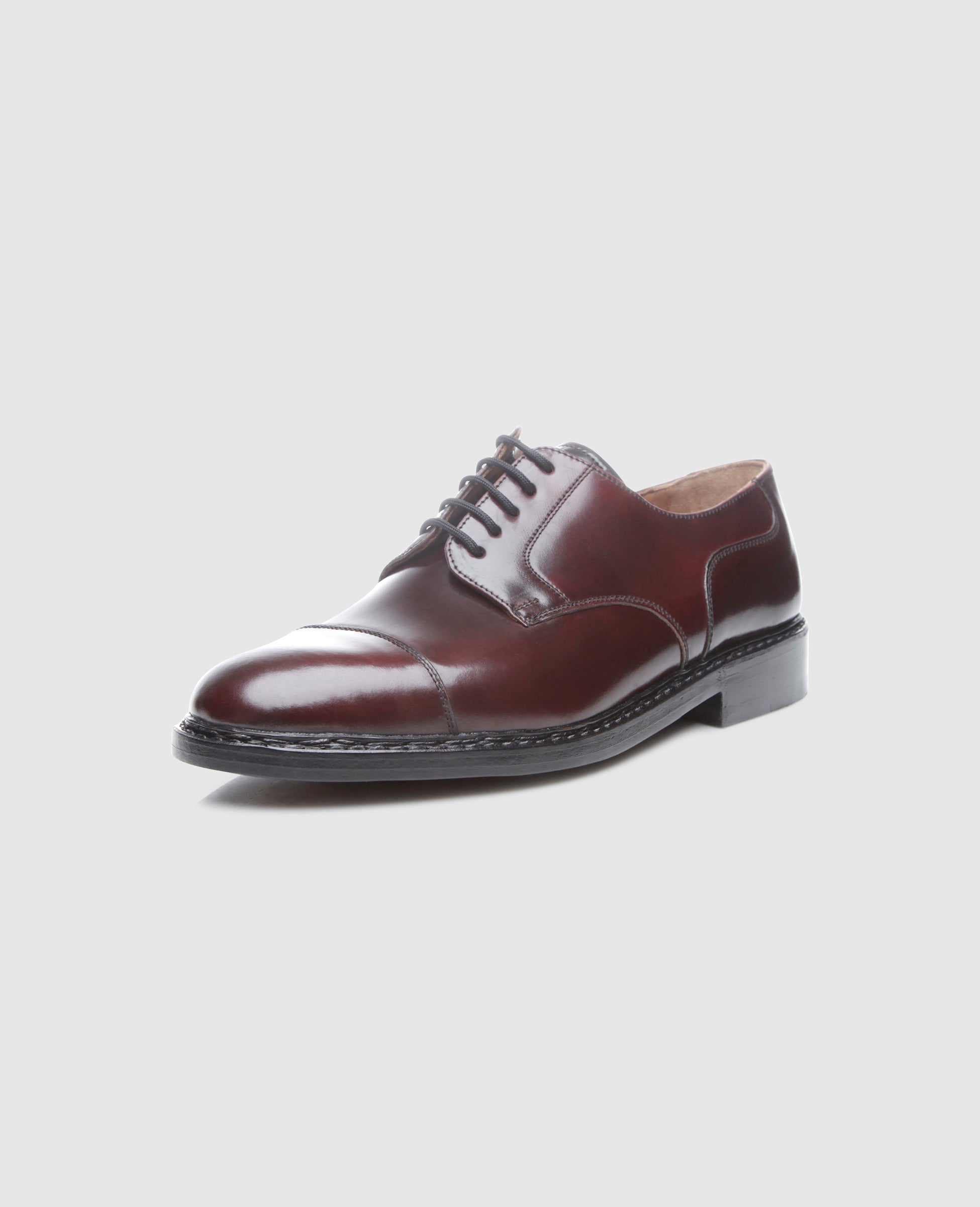 dinkelacker-london-captoe-derby-oxblood-shell-cordovan image 2