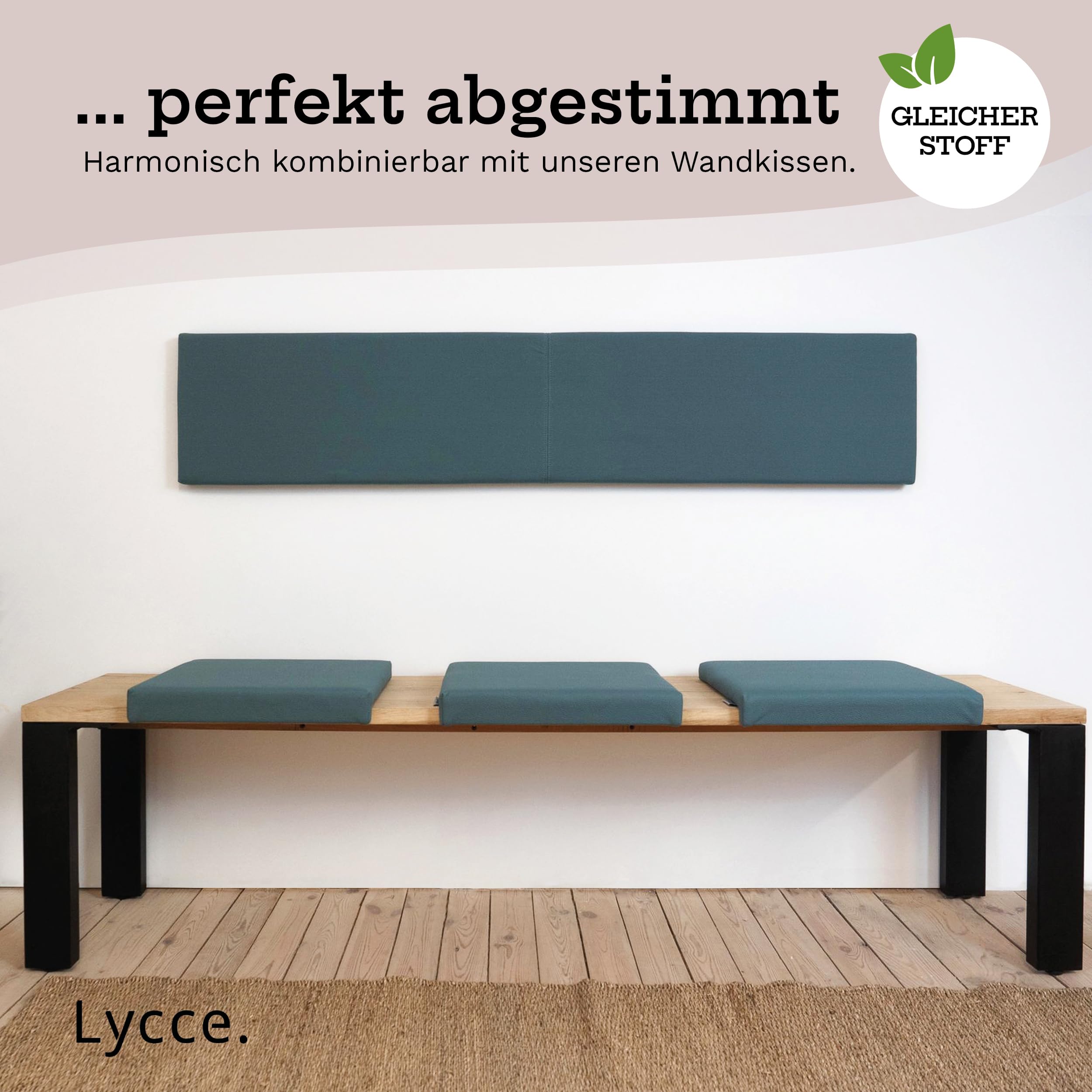 lycce-bankauflage-klemmkissen-1-leiste-lederimitat-blau-40x38x6-cm image 7