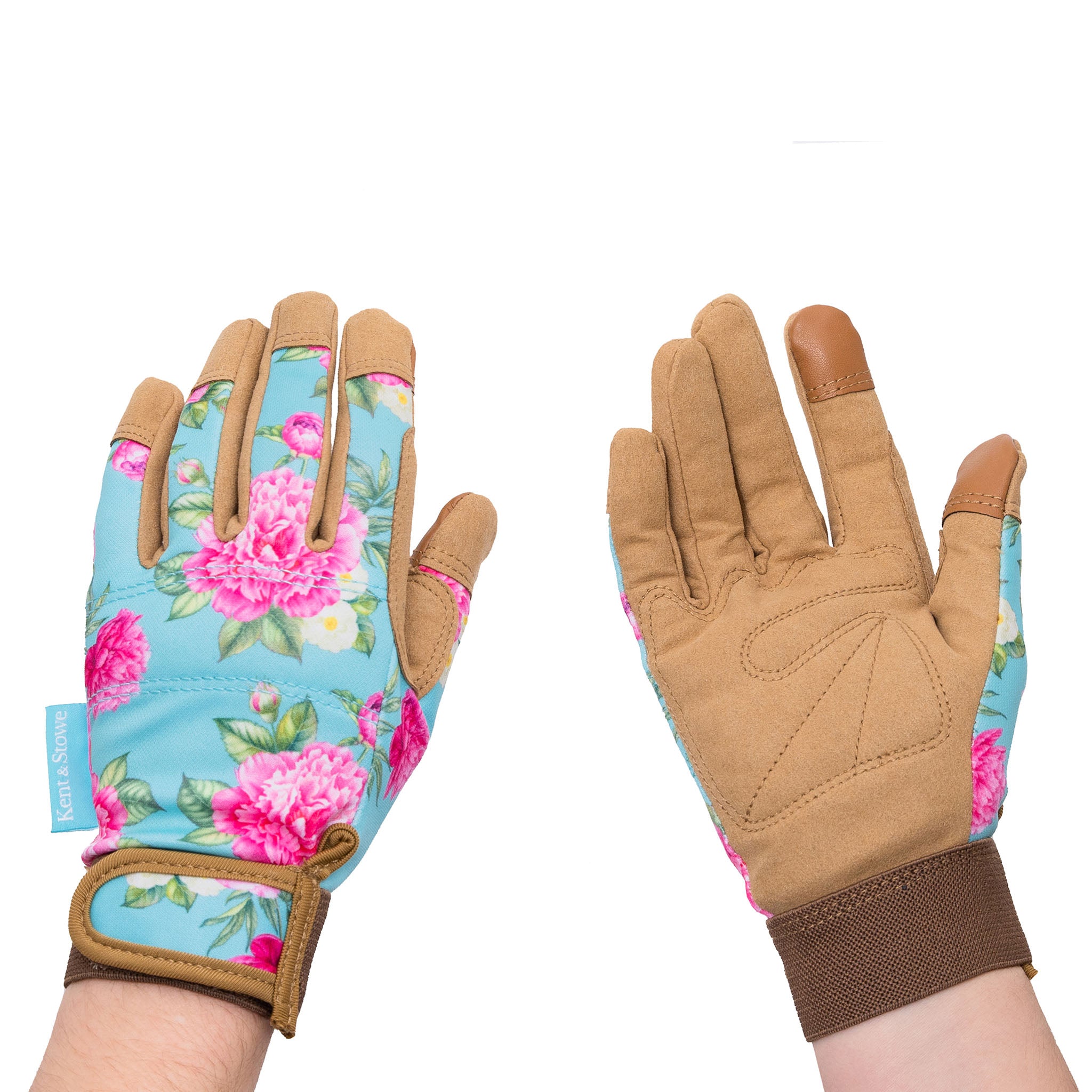 kent-stowe-aqua-peony-premium-comfort-handschuhe-damen-s image 5