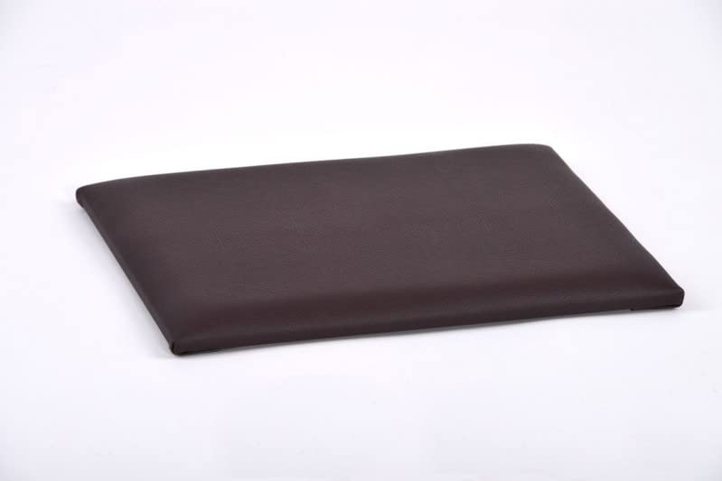 lycce-sitzkissen-kunstleder-braun-40-x-33-cm-rutschfest image 2