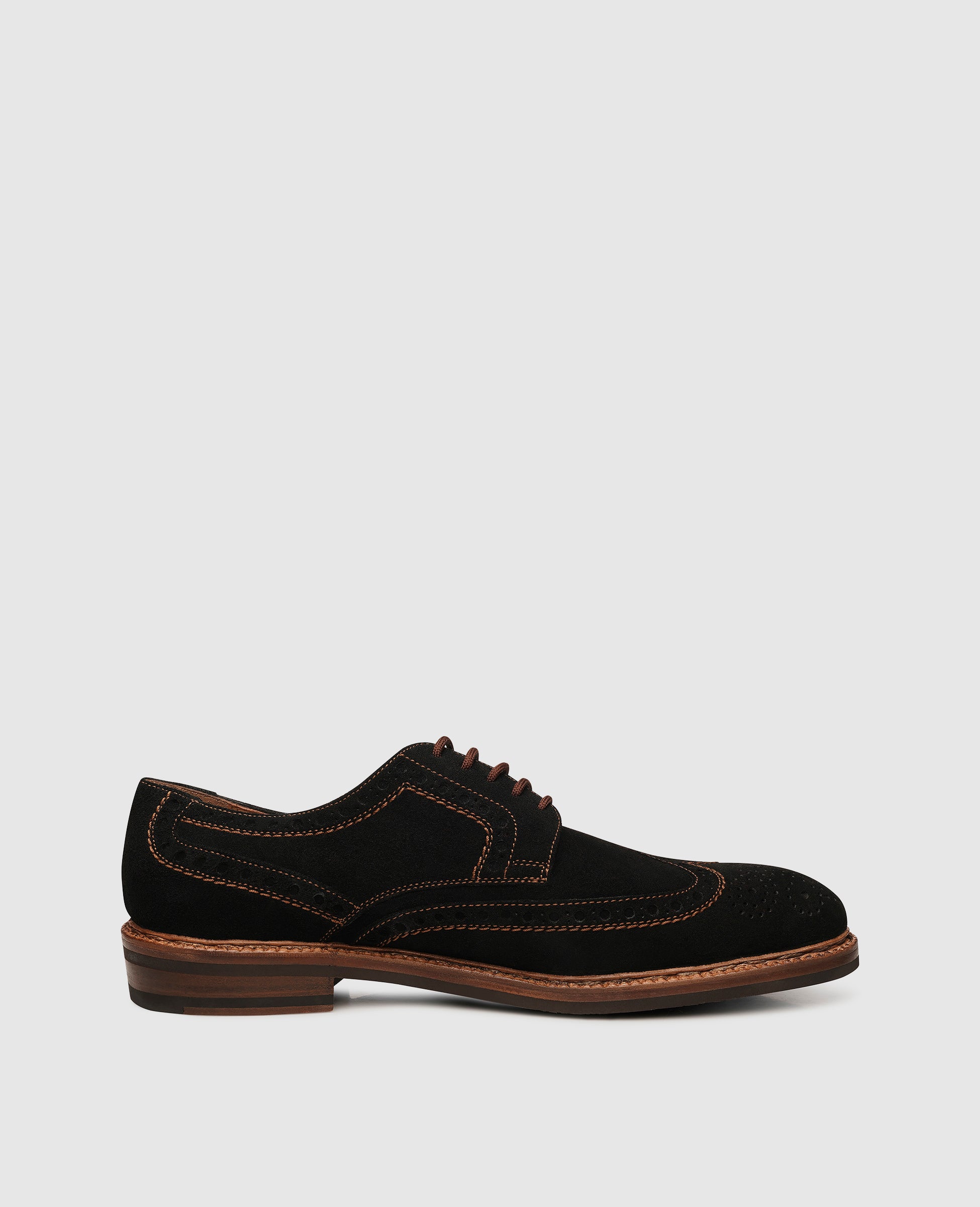 dinkelacker-luzern-full-brogue-v-derby-schwarz-kalbvelours image 3