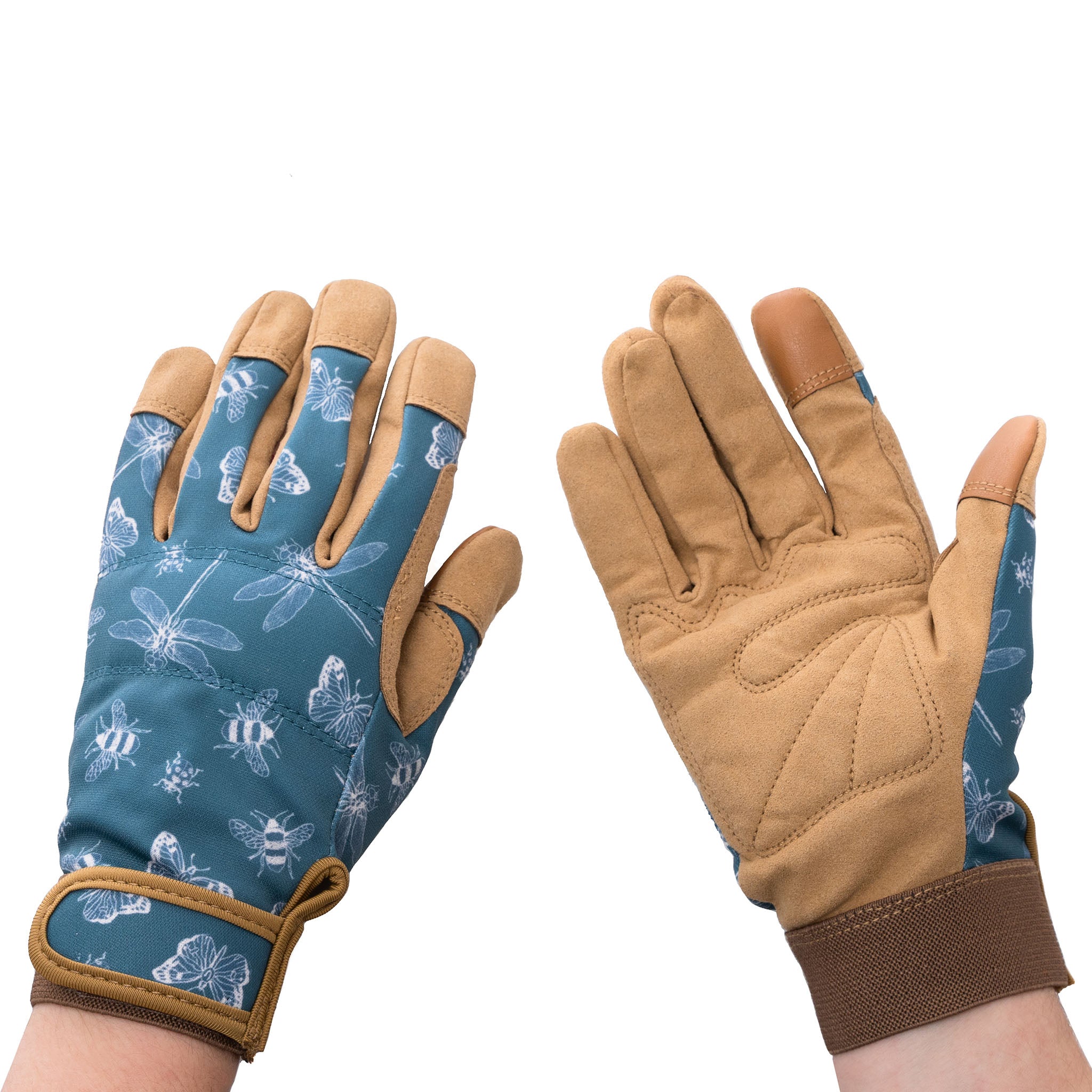 kent-stowe-teal-flutterbugs-comfort-handschuhe-small image 5